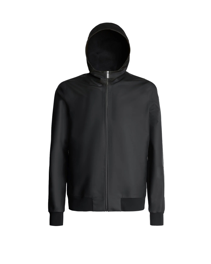 Outlet uomo saldi Felpa FLEECE RUBBER HOOD ZIP RRD