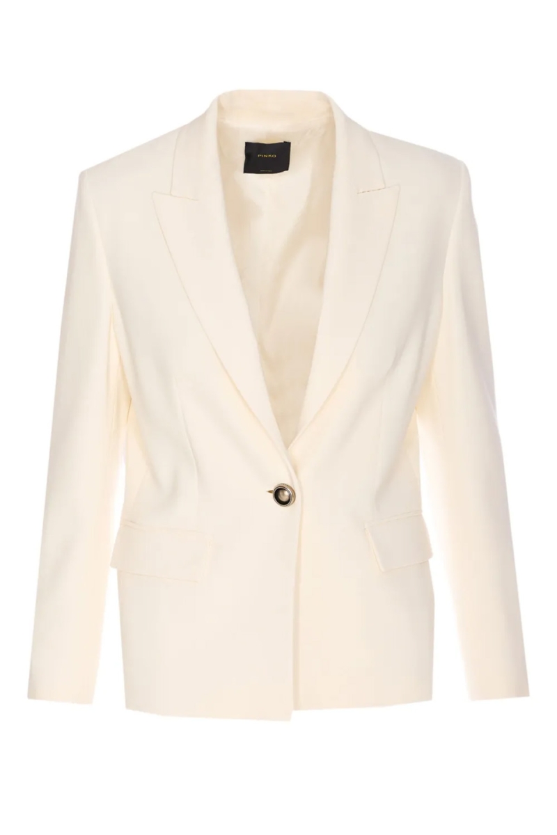 アウターその他 PINKO Woman Blazer White 104930A213 Z07 楽天市場】ピンコ PINKO スーツジャケット スーツ ジャケット
