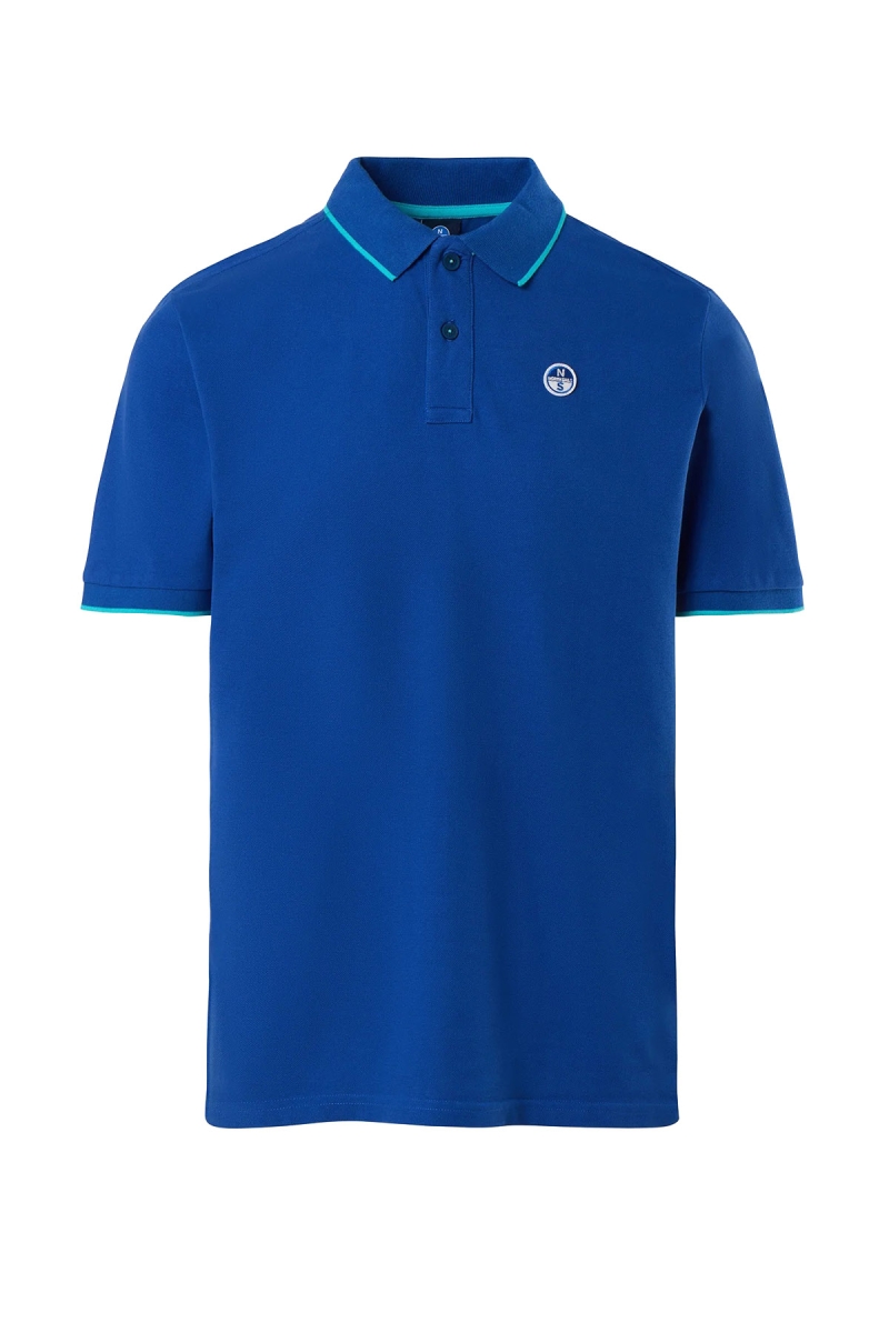 Outlet uomo: saldi Polo con colletto logato NORTH SAILS - Main Image